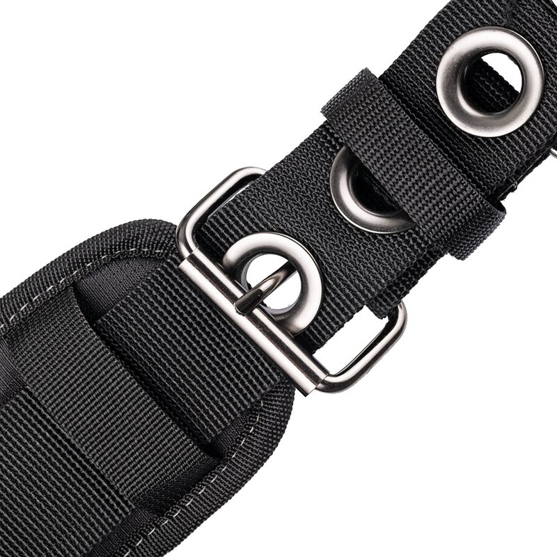 Dead On Tools - 1680 Denier Poly Framerâ€™s Tool Belt with Suspenders (HDP369857),Black - Image 4